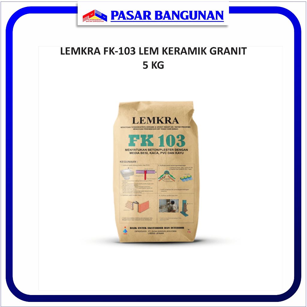 LEMKRA FK-103 LEM KERAMIK GRANIT 5 KG