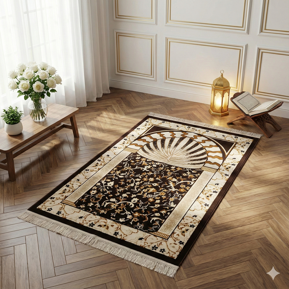 Sajadah D&D Exclusive Beludru Ukuran 70110 Cm Sajadah Karpet Tebal Premium Dewasa