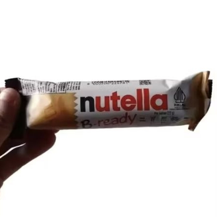 Nutella B-ready wafer isi krim coklat nutella hazelnut Per Pcs
