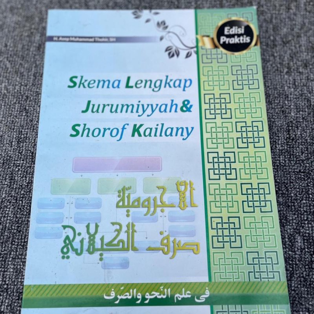 Skema Lengkap Jurumiyyah dan Shorof Kailany Skema Nahwu Shorof Praktis