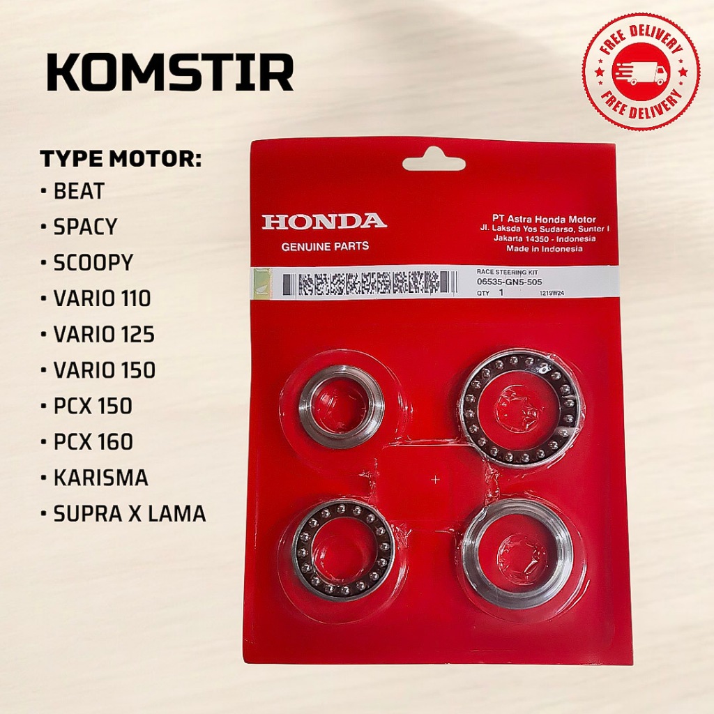 Komstir Pelor Beat F1 Vario Beat 125 15 Supra X Karisma Revo Abs