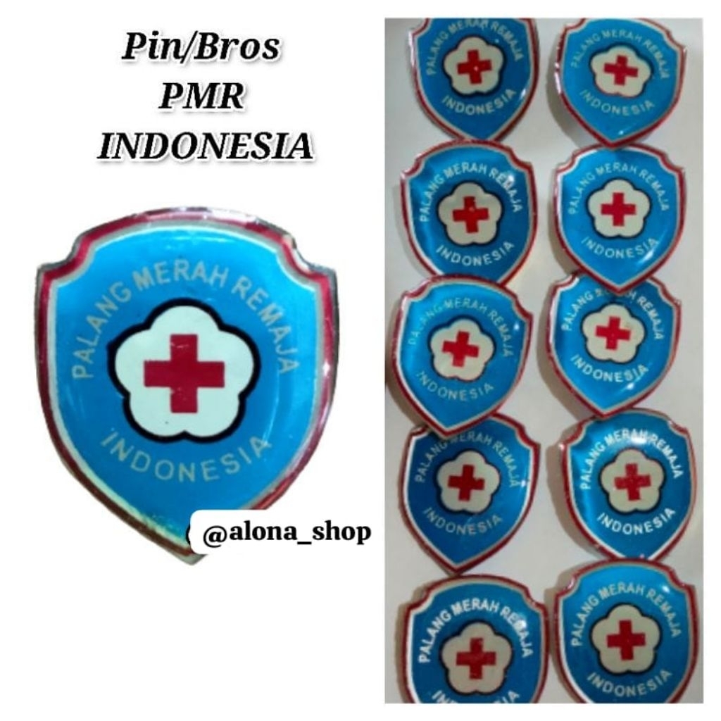 PIN PMR bahan FIBER ( BIRU MUDA )