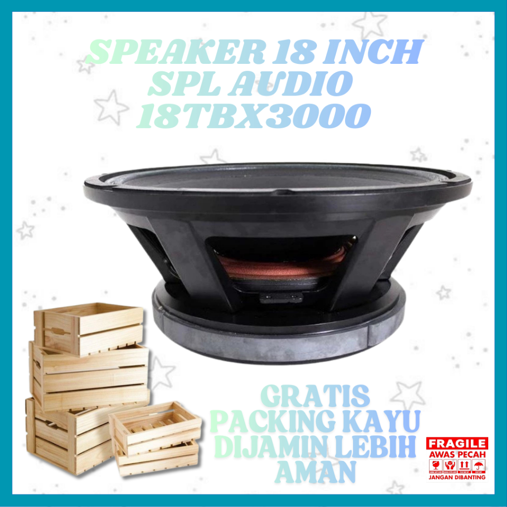 SPL Audio Speaker 18 Inch 18TBX3000