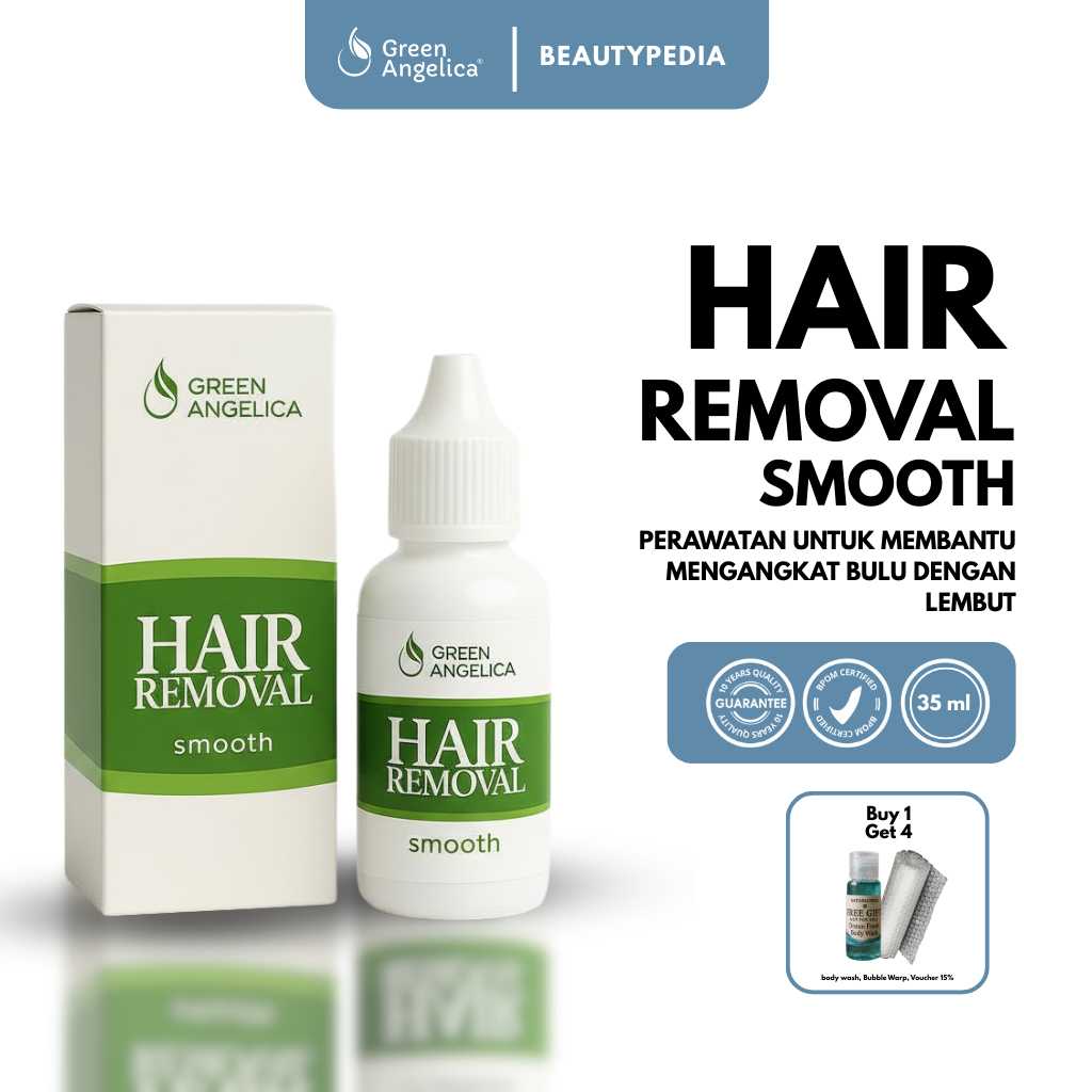 Wax Perontok Penghilang Bulu Permanen Tangan Kaki Ketiak Badan Tubuh Kelamin Wajah Brewok Jenggot