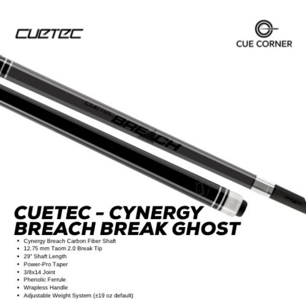 CUETEC - BREACH GHOST BREAK CUE