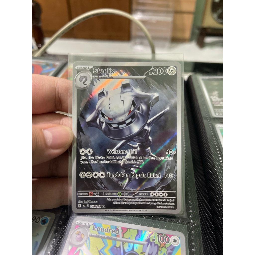 Pokemon - Steelix AR MA1 Evolusi Mega