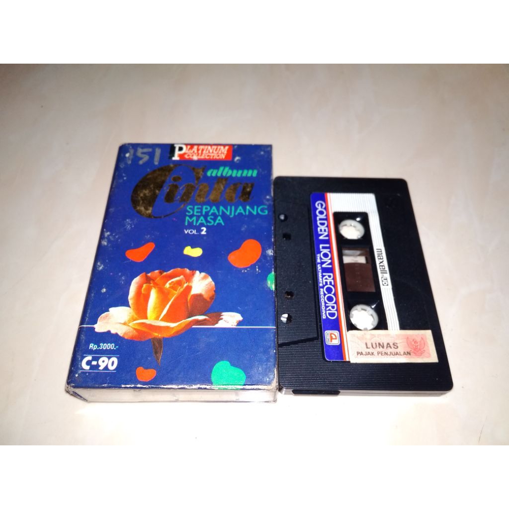 KASET LAGU LAGU CINTA VARIOUS ARTIST NIA DANIATY RANO KARNO RATIH PURWASIH