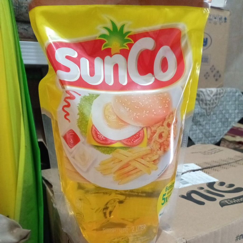 minyak goreng/sunco/minyak goreng sunco/sunco 2 liter
