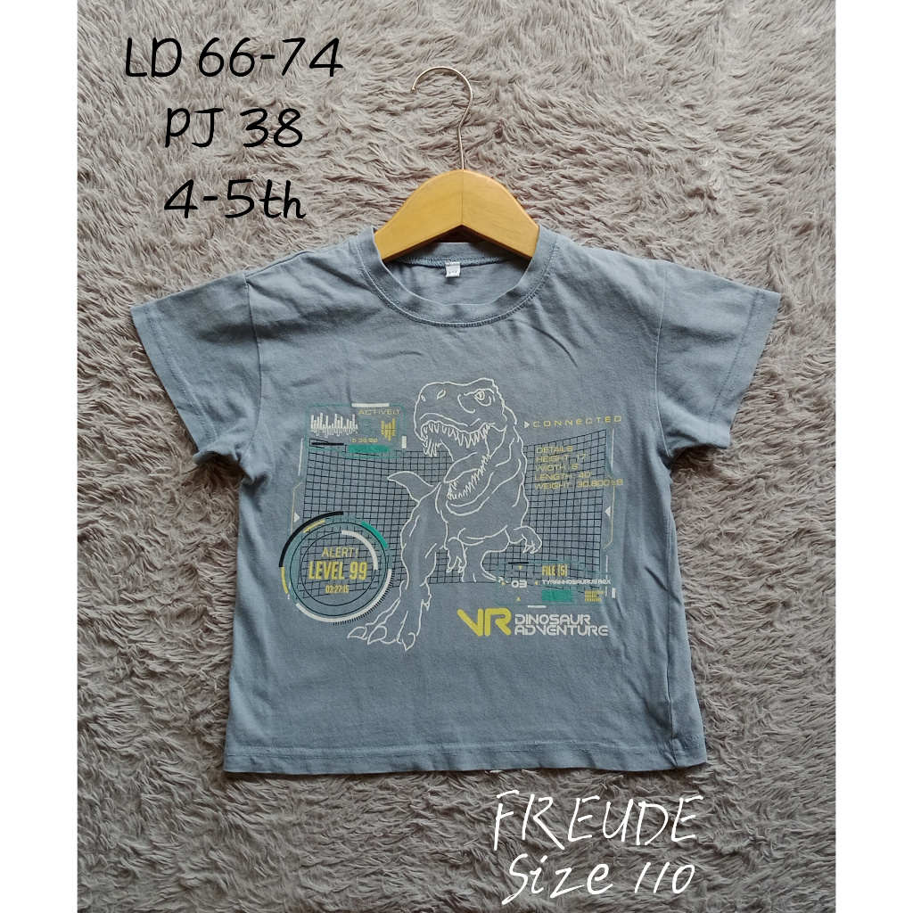 Kaos anak usia 4-5th FREUDE