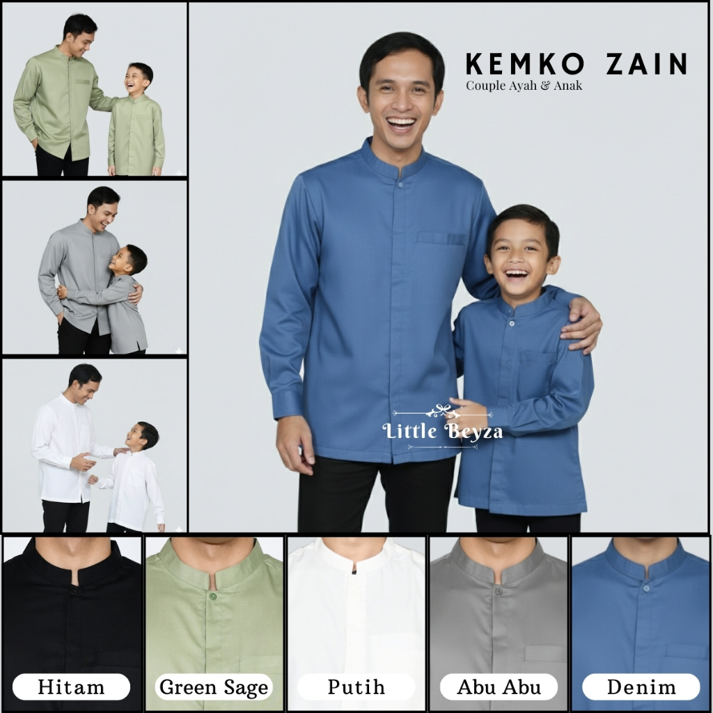 BAJU KEMKO KOKO AYAH ANAK TOYOBO PREMIUMKEMKO COUPLE LEBARAN 2026KEMKO TERBARU