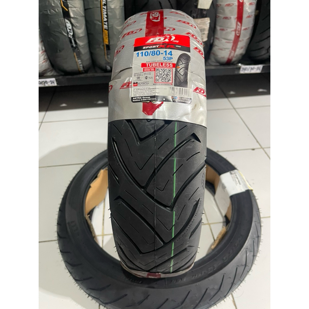 Ban FDR Sport XR Evo 110/80-14 Tubeless