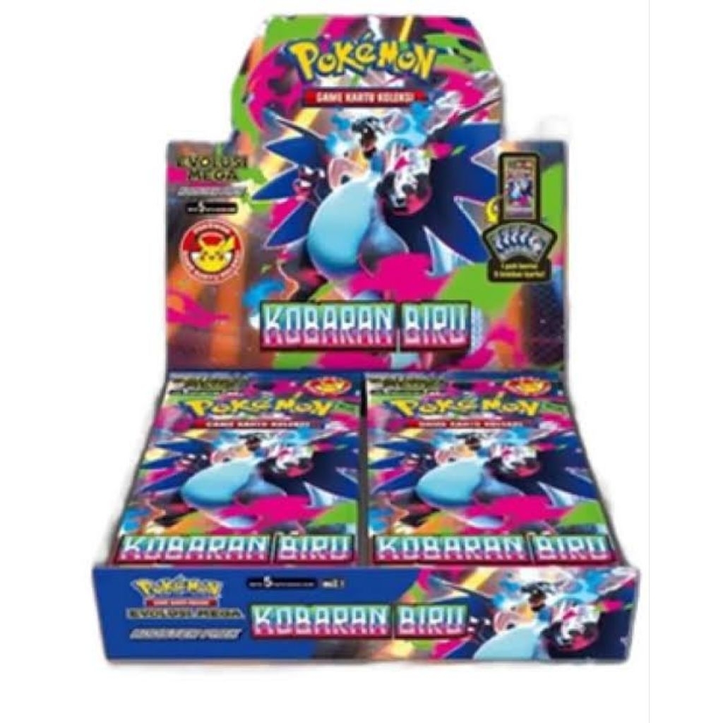 Kartu Pokemon TCG Kobaran Biru Single Pack