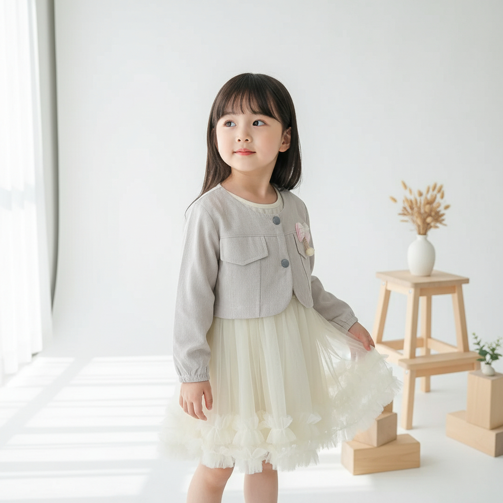 Delova Kids - ALIA SET Dress Anak Muslim Outfit Fashion Cocok untuk OOTD atau Acara Apapun