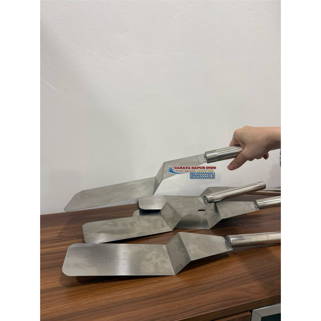 SPATULA PIZZA / SPATULA KUE / SPATULA ROTI / SPATULA TEPANYAKI / SPATULA DEKOR / SPATULA OFFSET ICIN