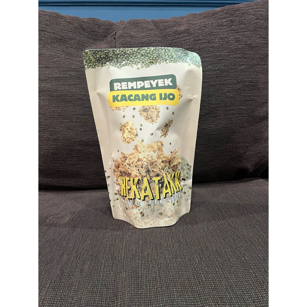 REKATAKK – Rempeyek Kacang Ijo | Peyek Kacang Hijau Renyah Gurih Premium