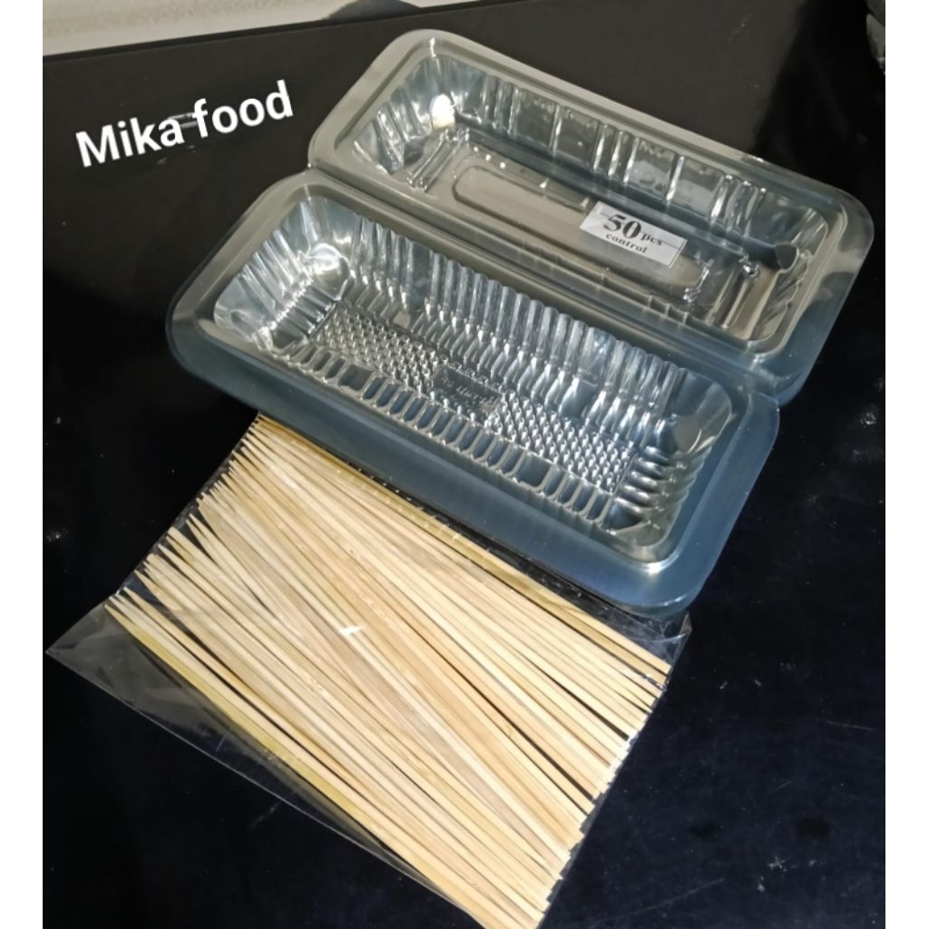 Mika Sosi Kecil Mika sosis besar  Isi 50set / Mika Pia Pie 145 / Tray Tempat Sosis Kecil tempat sosi