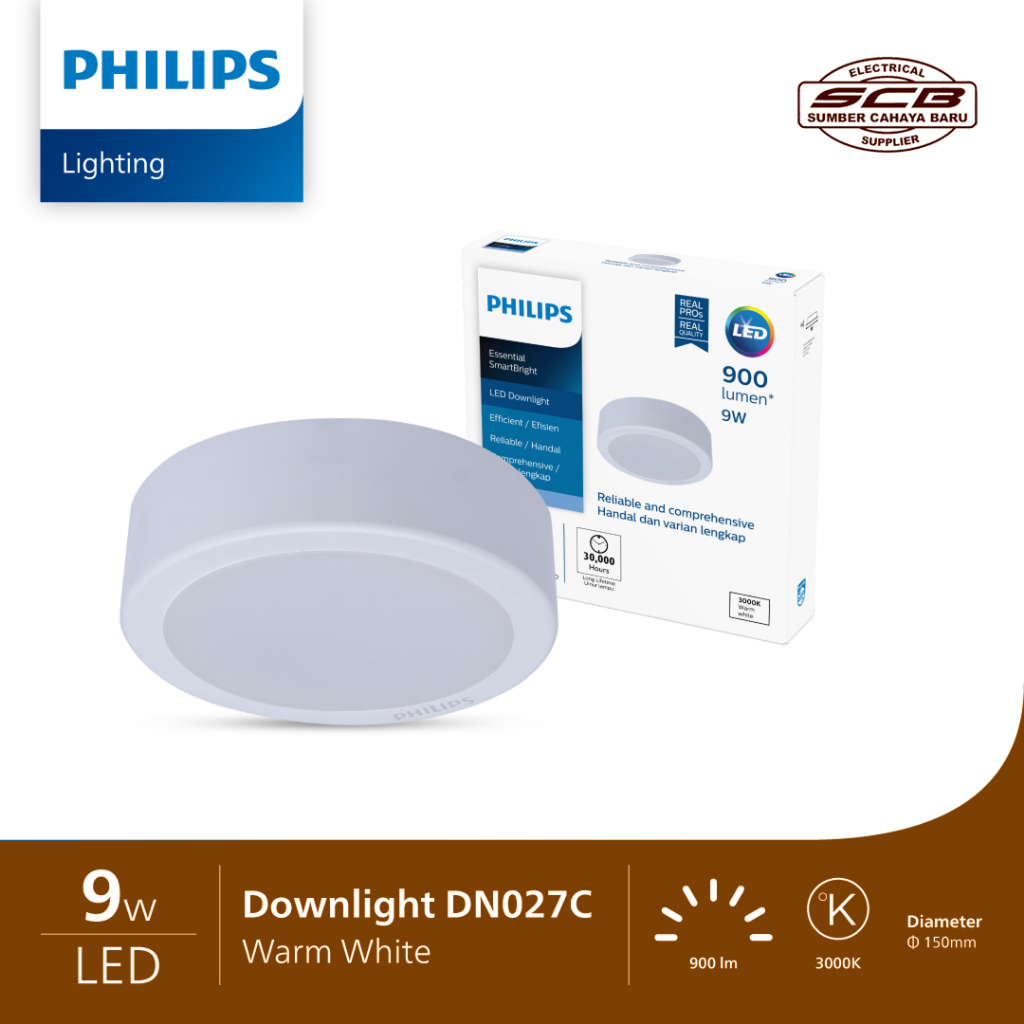 Philips LED Downlight Outbow DN027C 9 Watt
