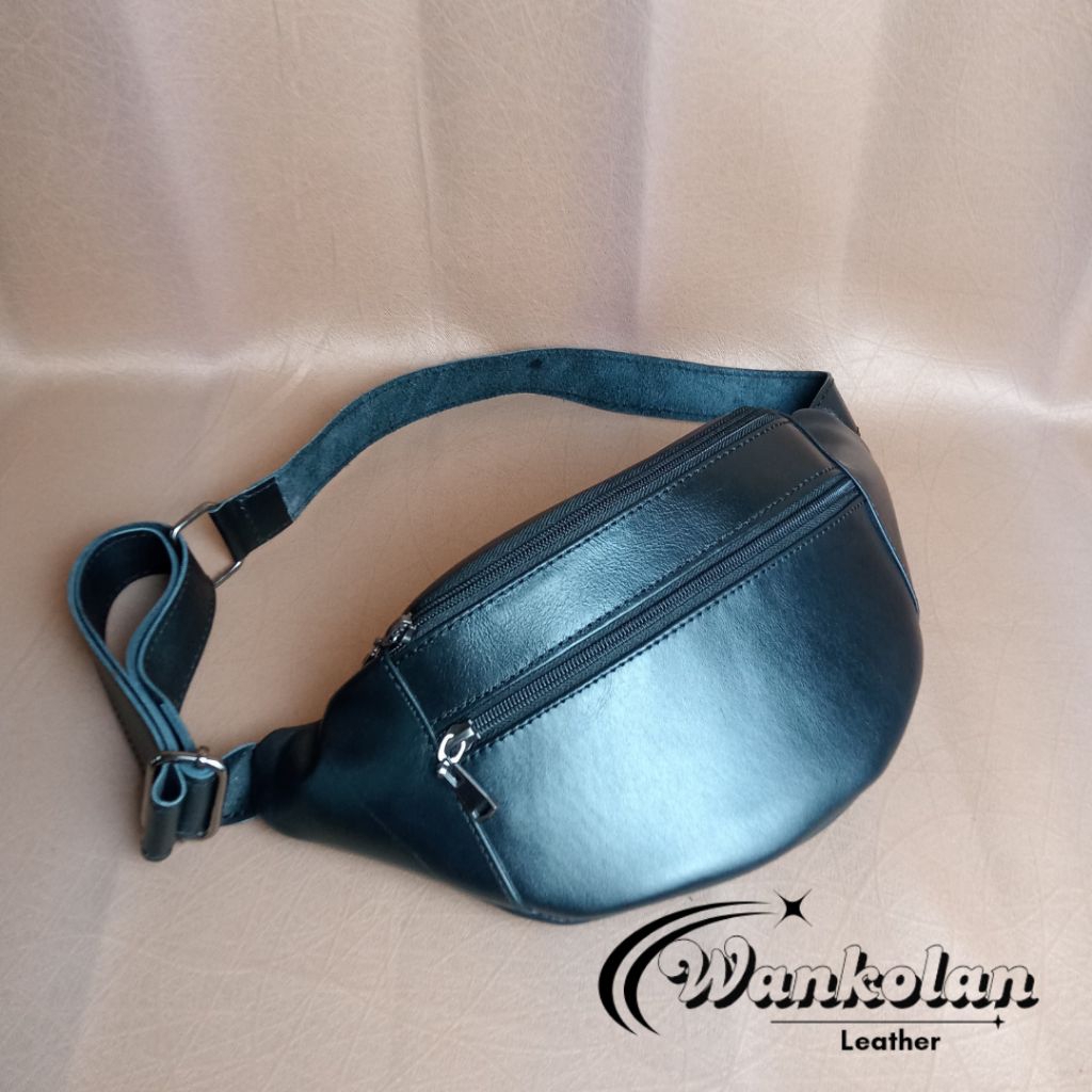 Tas Kulit Weistbag J6 Berkualitas Bergaransi 100% Kulit Asli Leather Pria