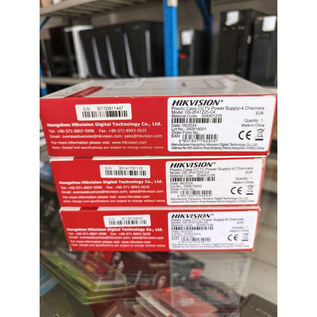 Power Supllay CCTV 4 dan 8 Channel HikVision