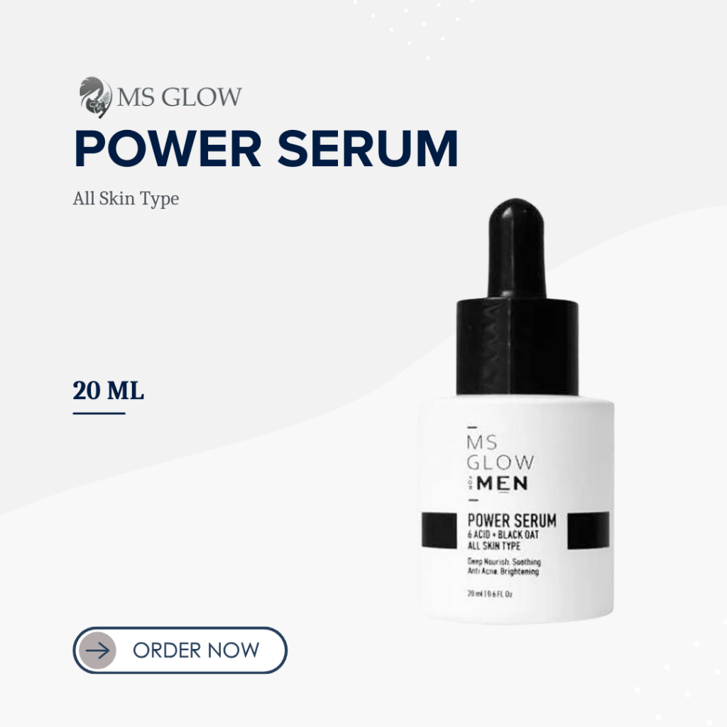 MS Glow For Men Serum - Energy Serum MS Glow Men Original - MsGlow Men Official - Serum Ms Glow For 
