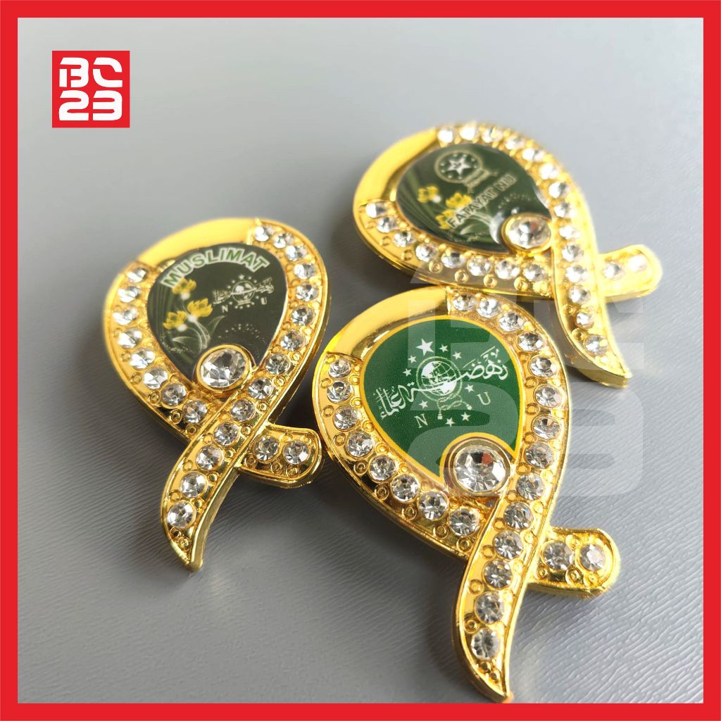 BROS/PIN PITA MUSLIMAT DAN FATAYAT NU/NAHDATUL ULAMA RESIN