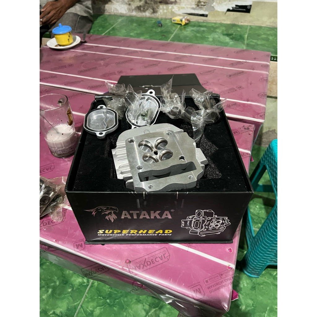 BLOK HEAD KPH 4 KLEP 22/25 KHARISMA 125 SUPRA 125