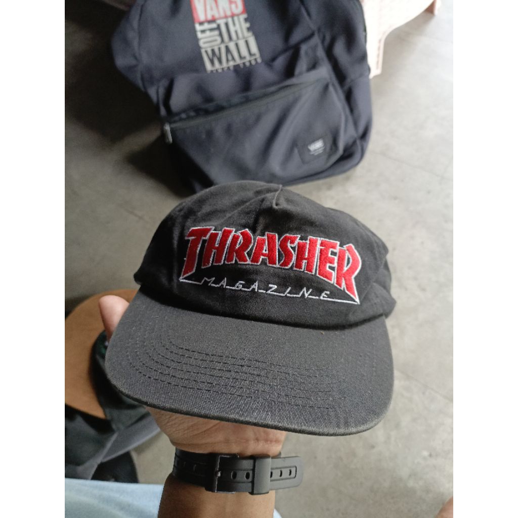 Topi Thrasher Embroidery Logo Original Bekas / Second / Preloved