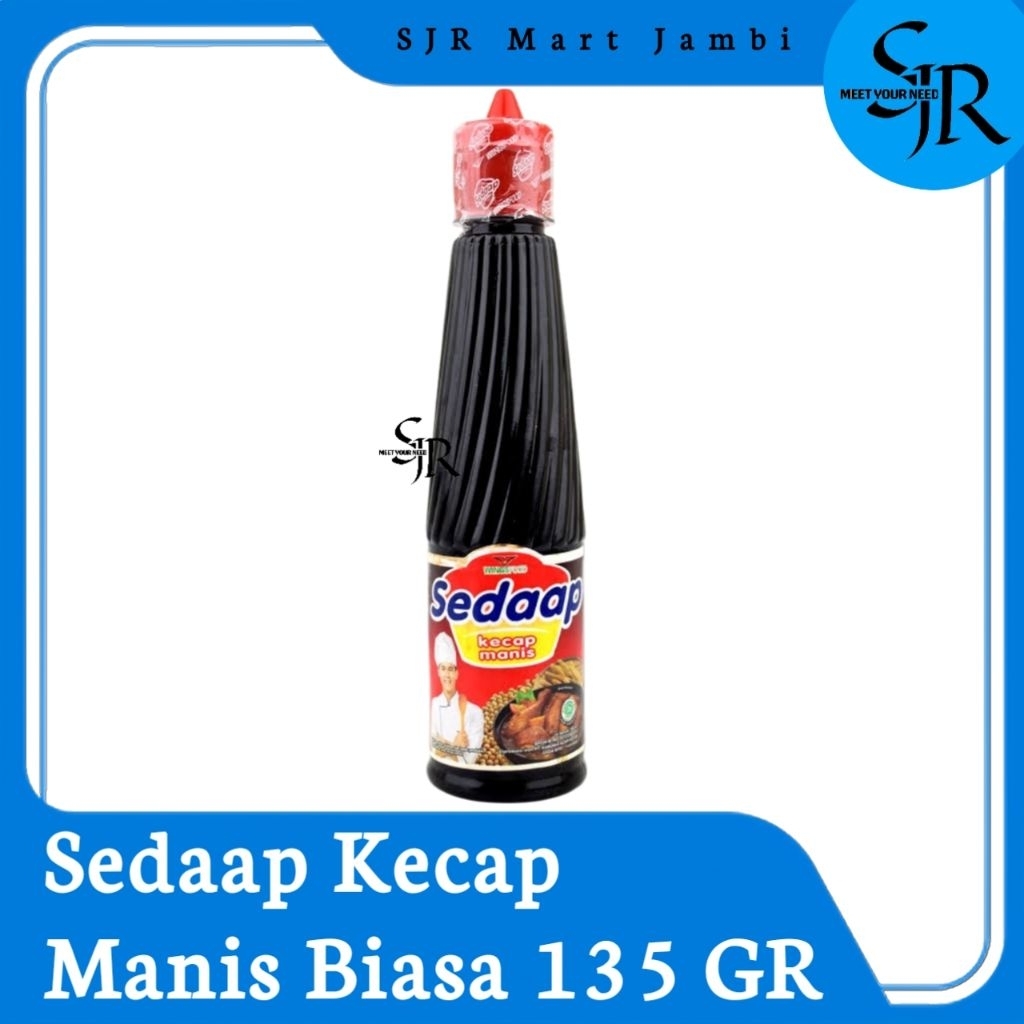 [Kecap] Sedaap Kecap Manis | Botol Kecil 135ml