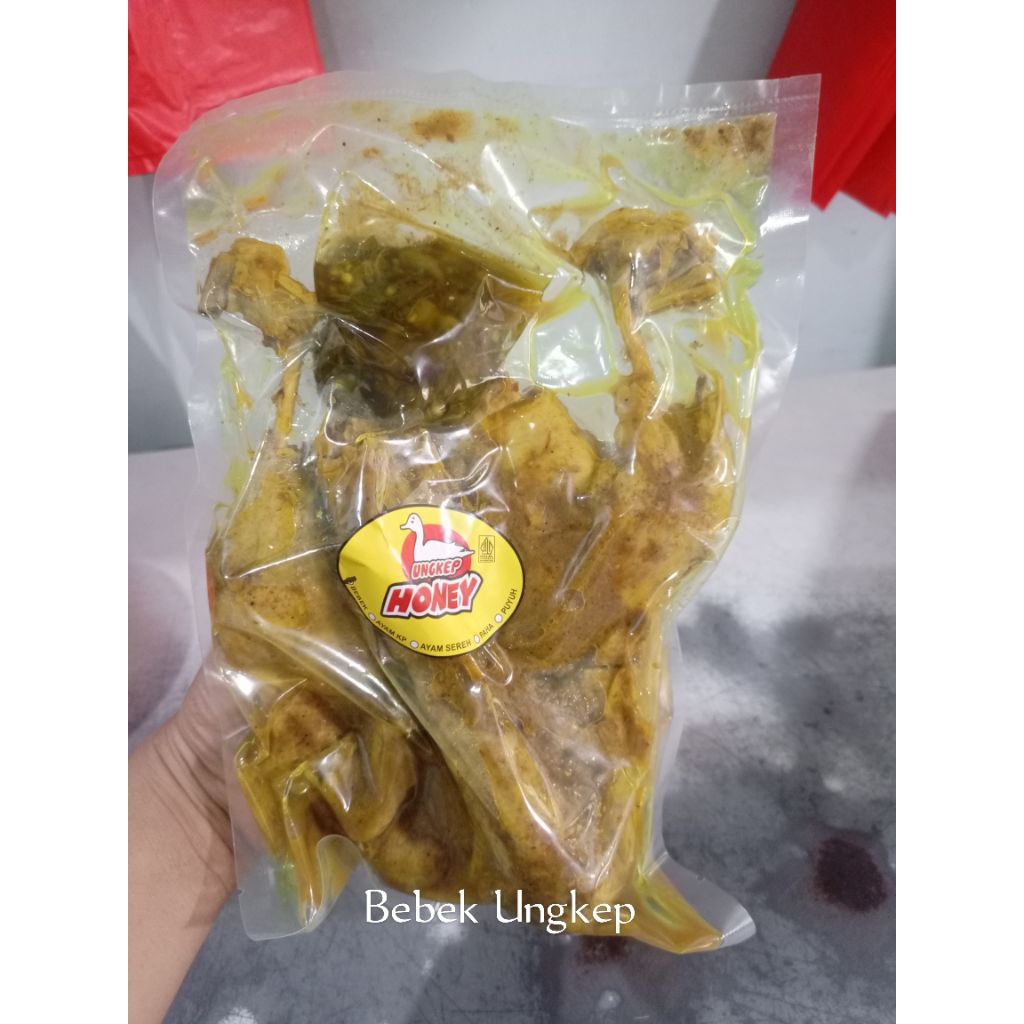 Honey Bebek ungkep free sambal