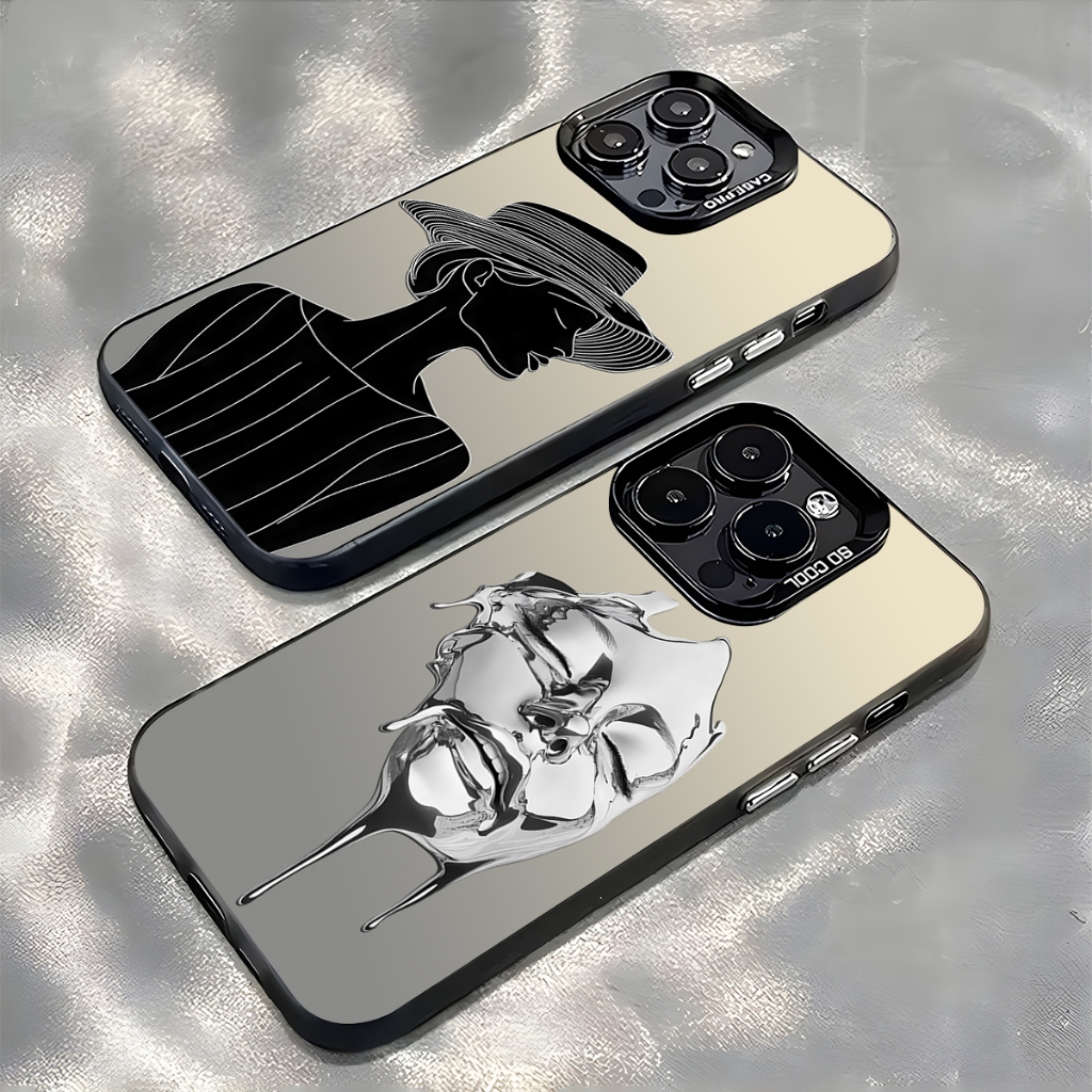 CASE ITEL CITY 100  A70 A60 A60S P65 S23 S25 ULTRA P55 5G A50 SOFTCASE HYBRID IMD PLATE HOLOGRAM PRE