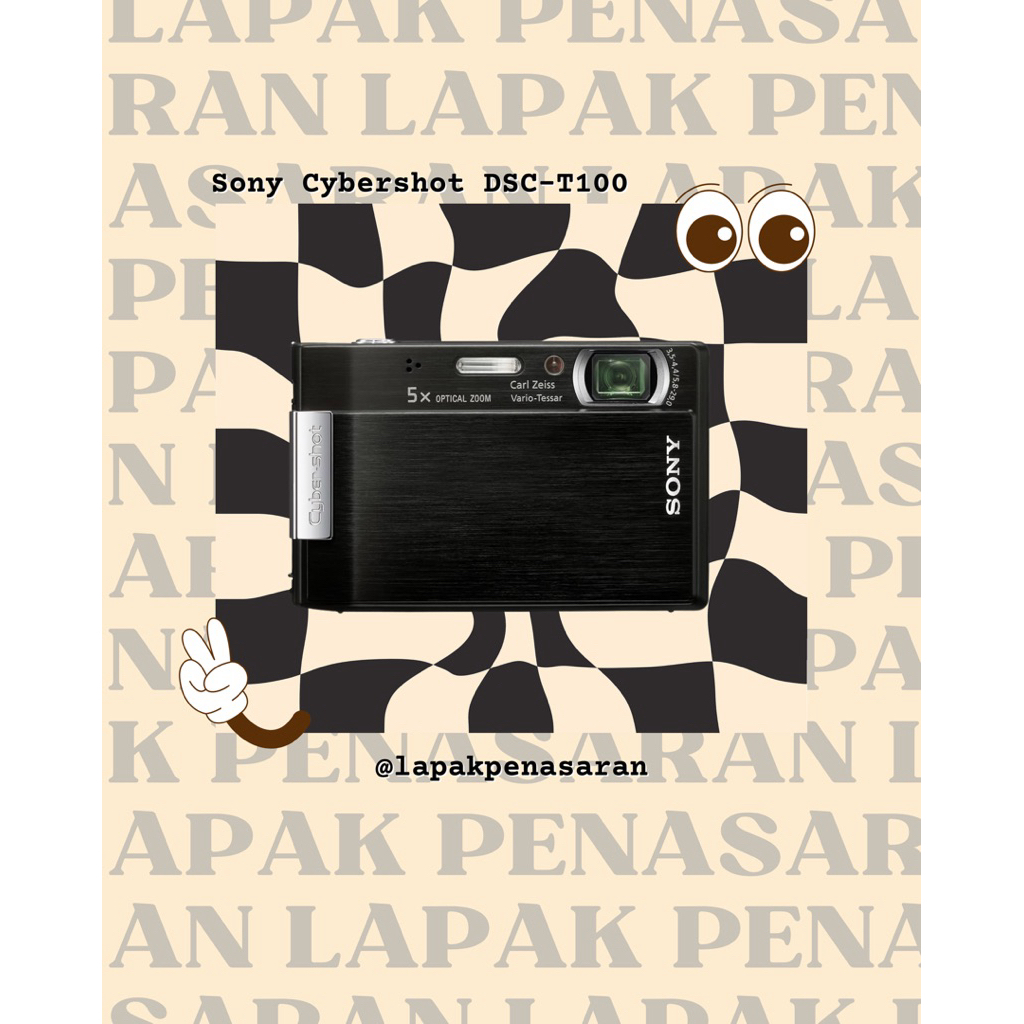 Digicam Sony Cybershot DSC T100