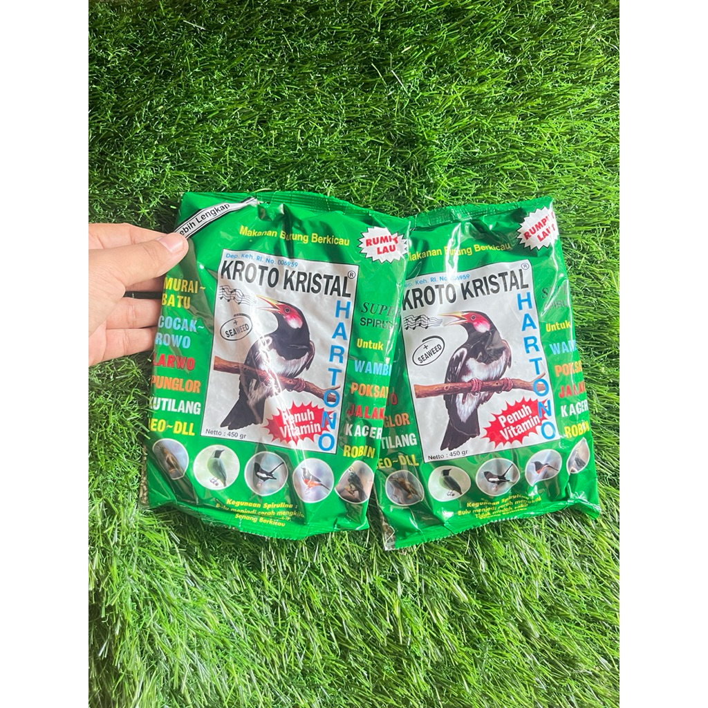 kroto kristal/ voer kroto kristal/ voer kroto kristal hijau/ por kroto kristal/ por kroto kristal hi