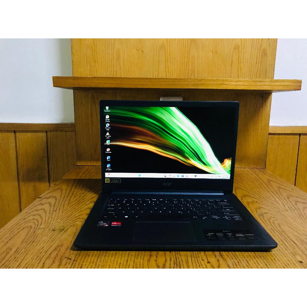 LAPTOP ACER ASPIRE A314-22 AMD Ryzen 3-3250u Ram 4GB SSD 256GB