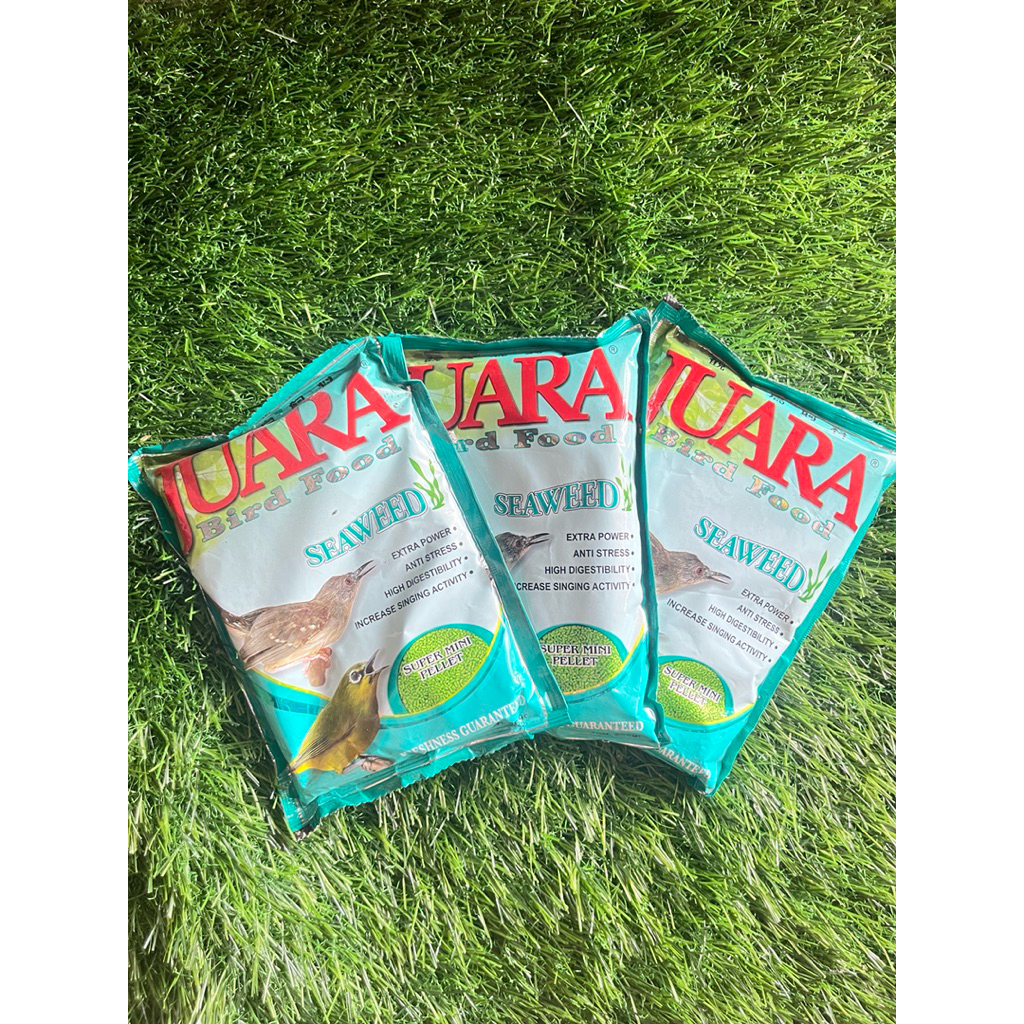 juara/ voer juara/ por juara/ por burung hijau/ voer juara hijau