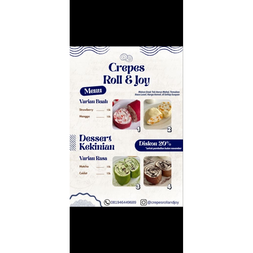 Crepes Roll & Joy