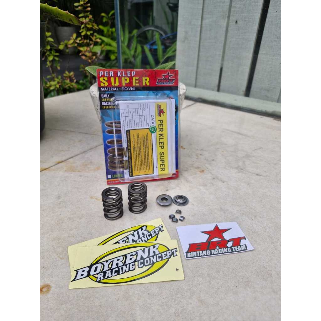 PER PIR KLEP RACING JUPITER Z SET RETAINER BRT-BOYRENK RACING CONCEPT