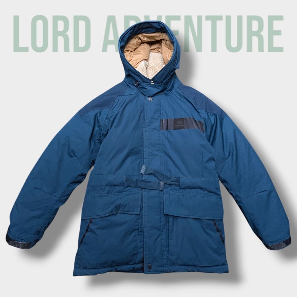 Jaket Bulu Angsa New Balance Cameraman OutdoorGoose down jacket bulang NB waterproof gorpcore outdoo