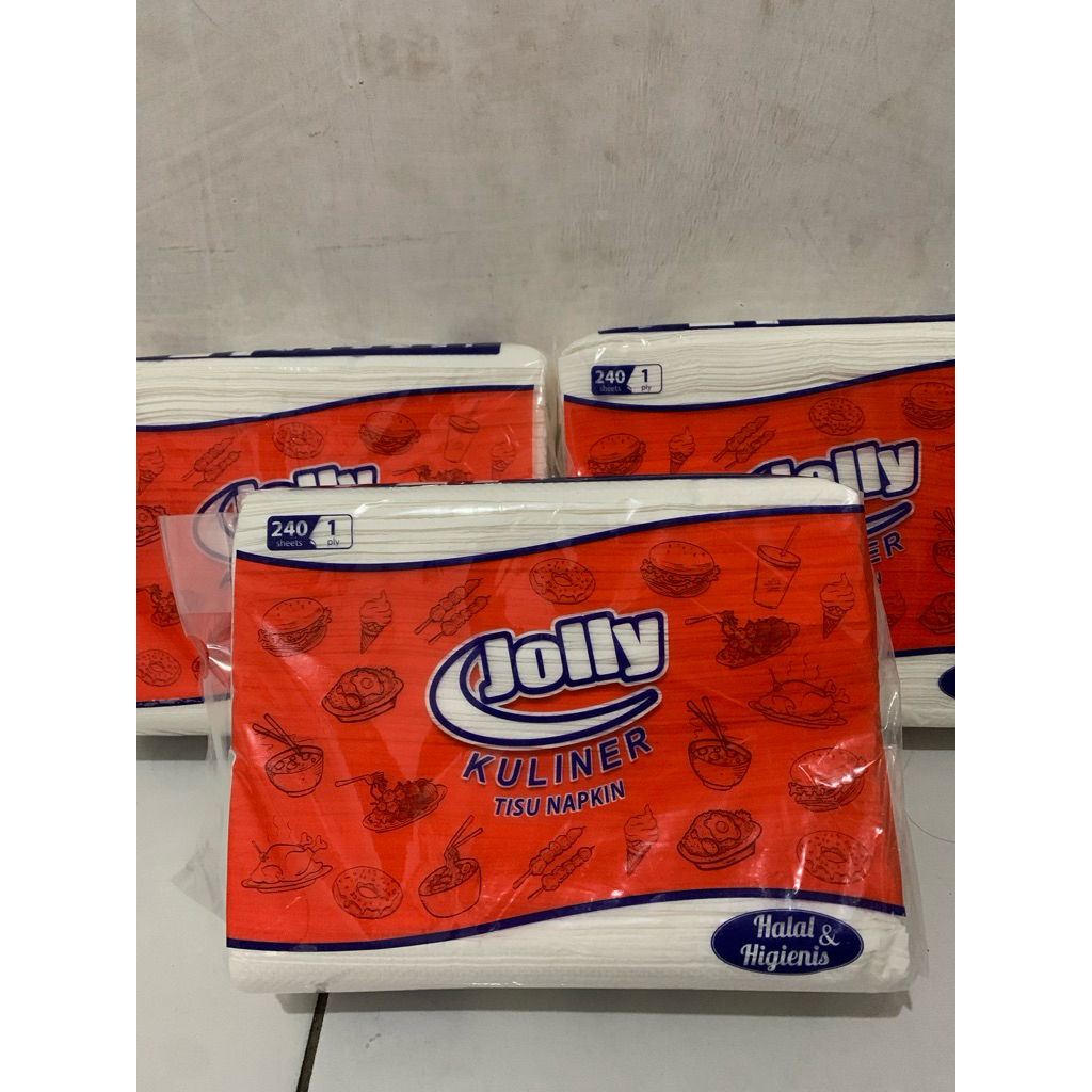 Tissue Jolly Kuliner Napkin 240sheets