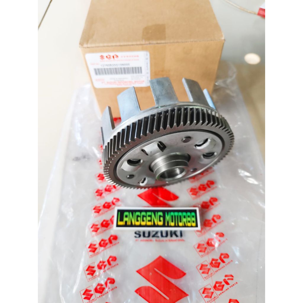 Rumah Kopling plus gigi gendeng Shogun 125 r Shogun Sp Smash 110 old Smash 110 new