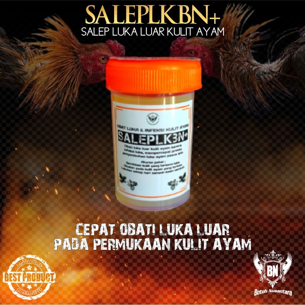 Salep Luka Luar Ayam Aduan Anti Infeksi Cepat Kering Saleplkbn+ Obat Luka Kulit Ayam BNM Mengobati S