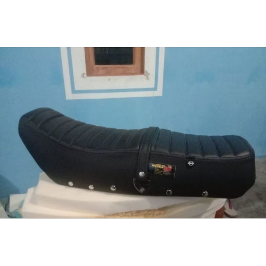 Jok Honda win 100 custom ulir benik MBtech tinggal pasang
