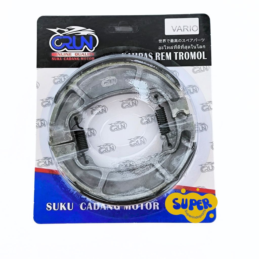 KAMPAS REM BELAKANG VARIO HONDA VARIO 110 125 BEAT 110 FI ESP POP STREET SCOOPY FI ESP SPACY GENIO K
