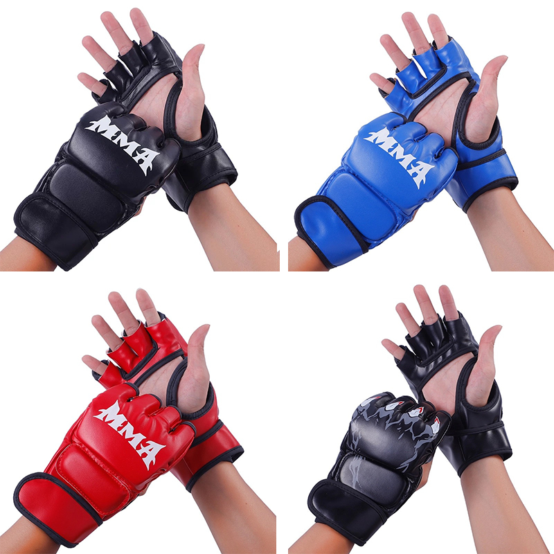 Sarung Tinju MMA | Boxing Gloves | Alat Latihan Olahraga Boxing Muay Thai Taekwondo