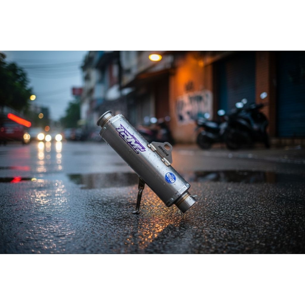 Knalpot supra x 125 supra fit revo grand blade knalpot racing original irm