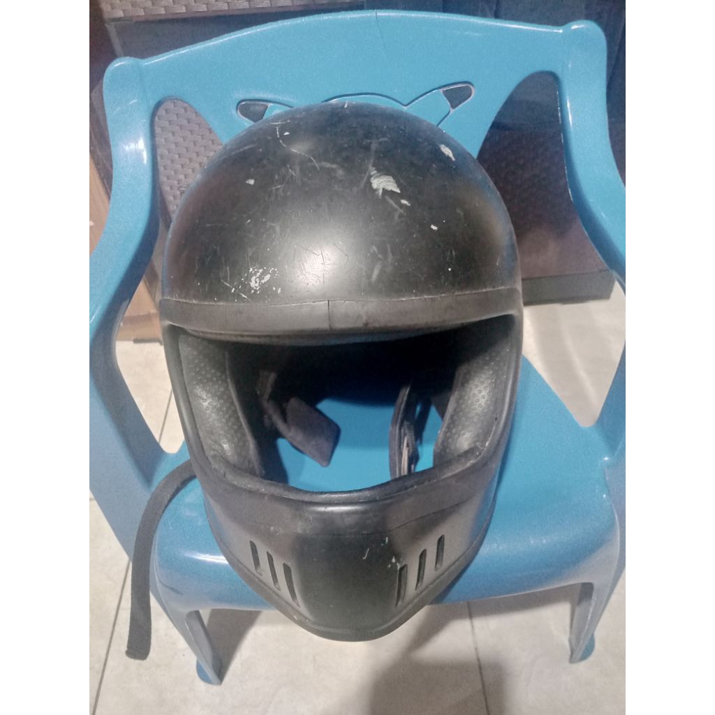 Preloved Helm Cakil Retro Full Face