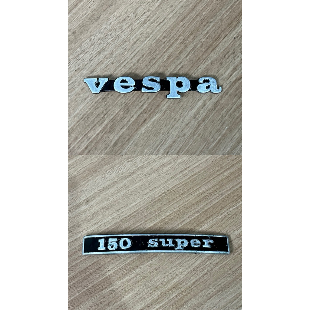 Emblem Vespa Original & Emblem 150 Super Bomisa Original