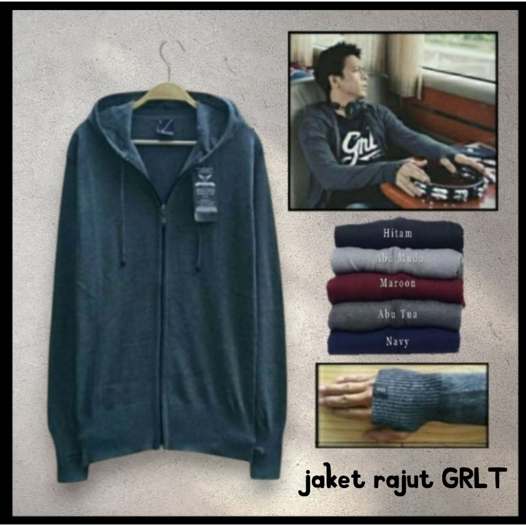 jaket rajut Ariel noah