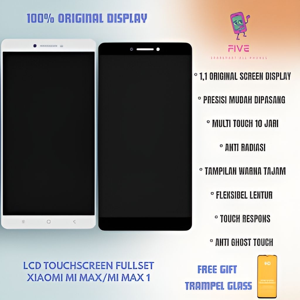 LCD TOUCHSCREEN FULLSET XIAOMI MI MAX/MI MAX 1