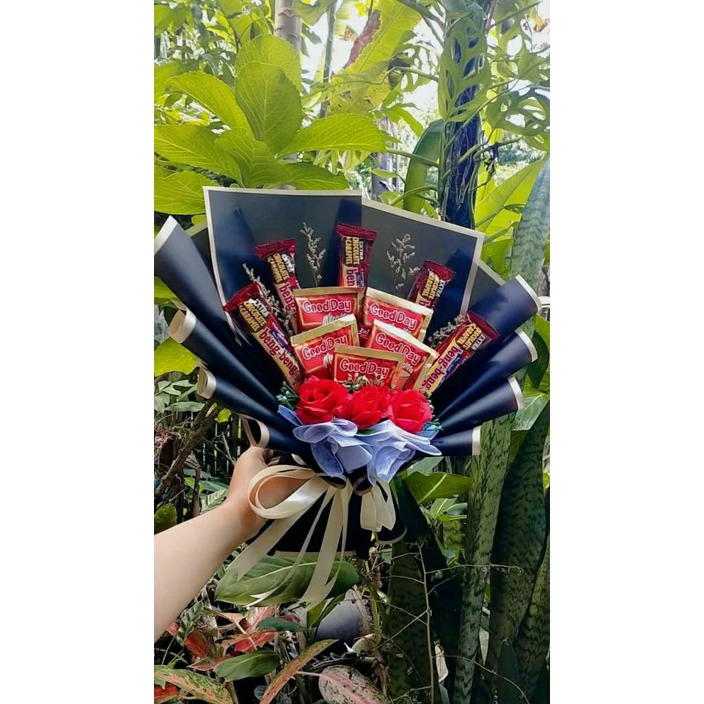 Buket bengbeng & kopi good day