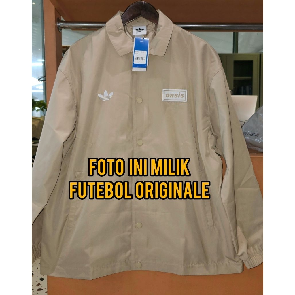 Adidas x oasis coach jacket live tour 2025 Original